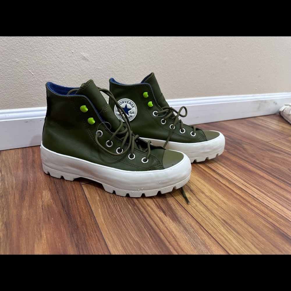 Women’s Converse CTAS Hi Moss Olive GoreTex Lugged
